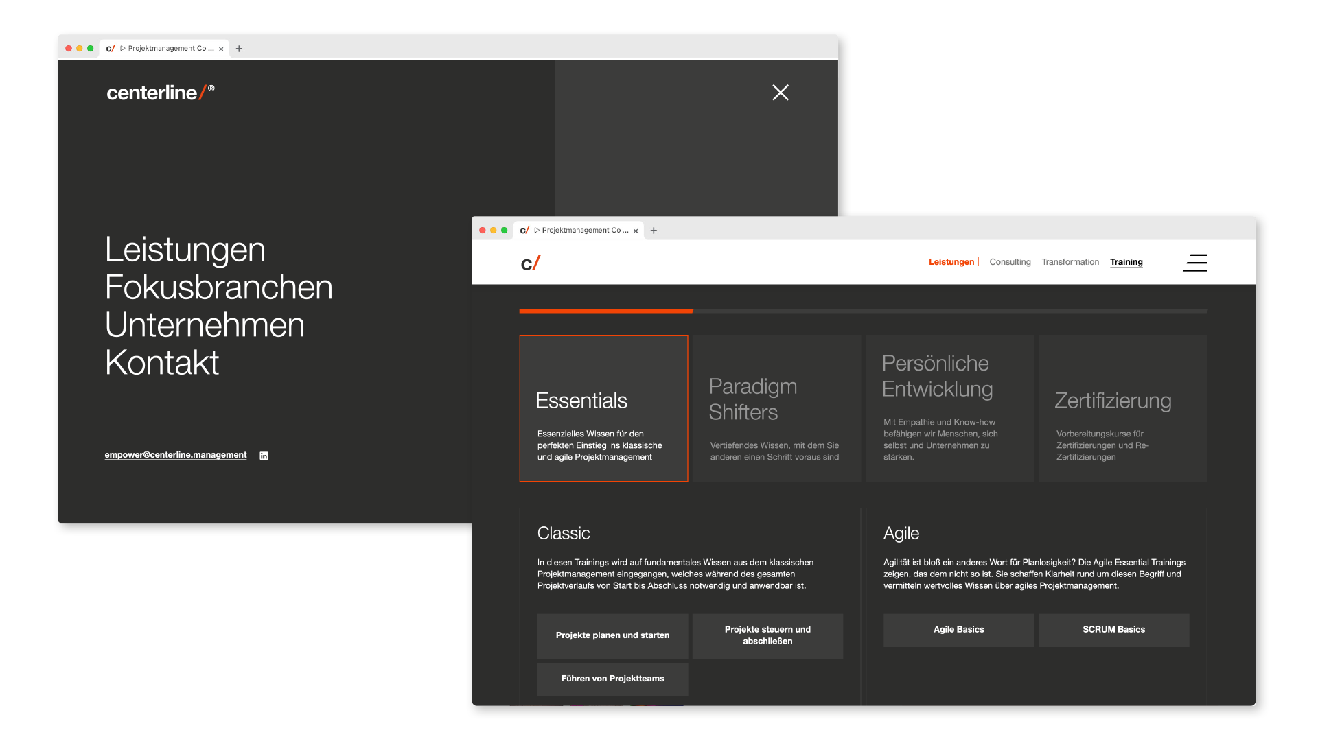 centerline screen 3 mobil moremedia werbeagentur linz