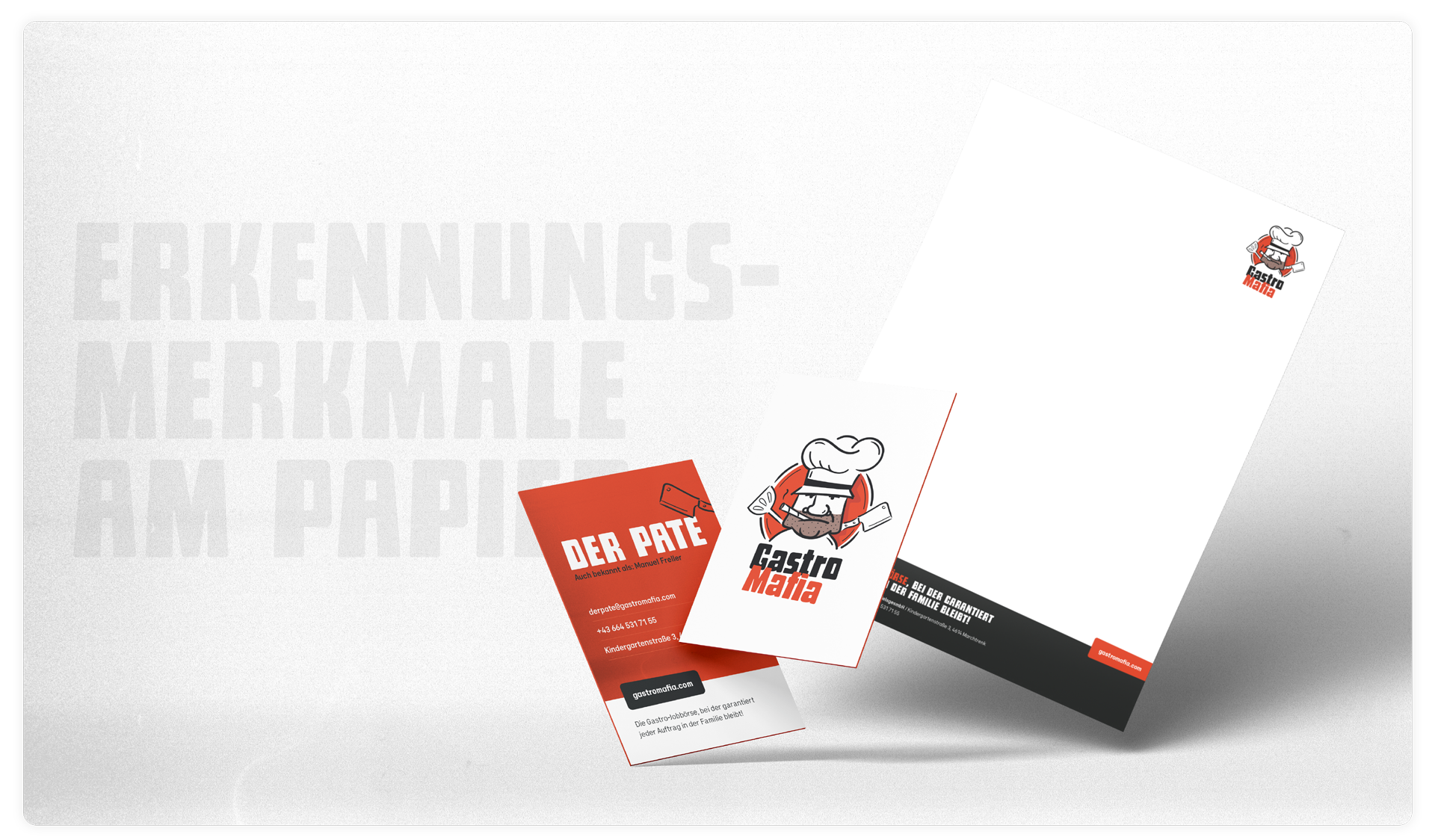 gastromafia corporate design 3 moremedia werbeagentur linz