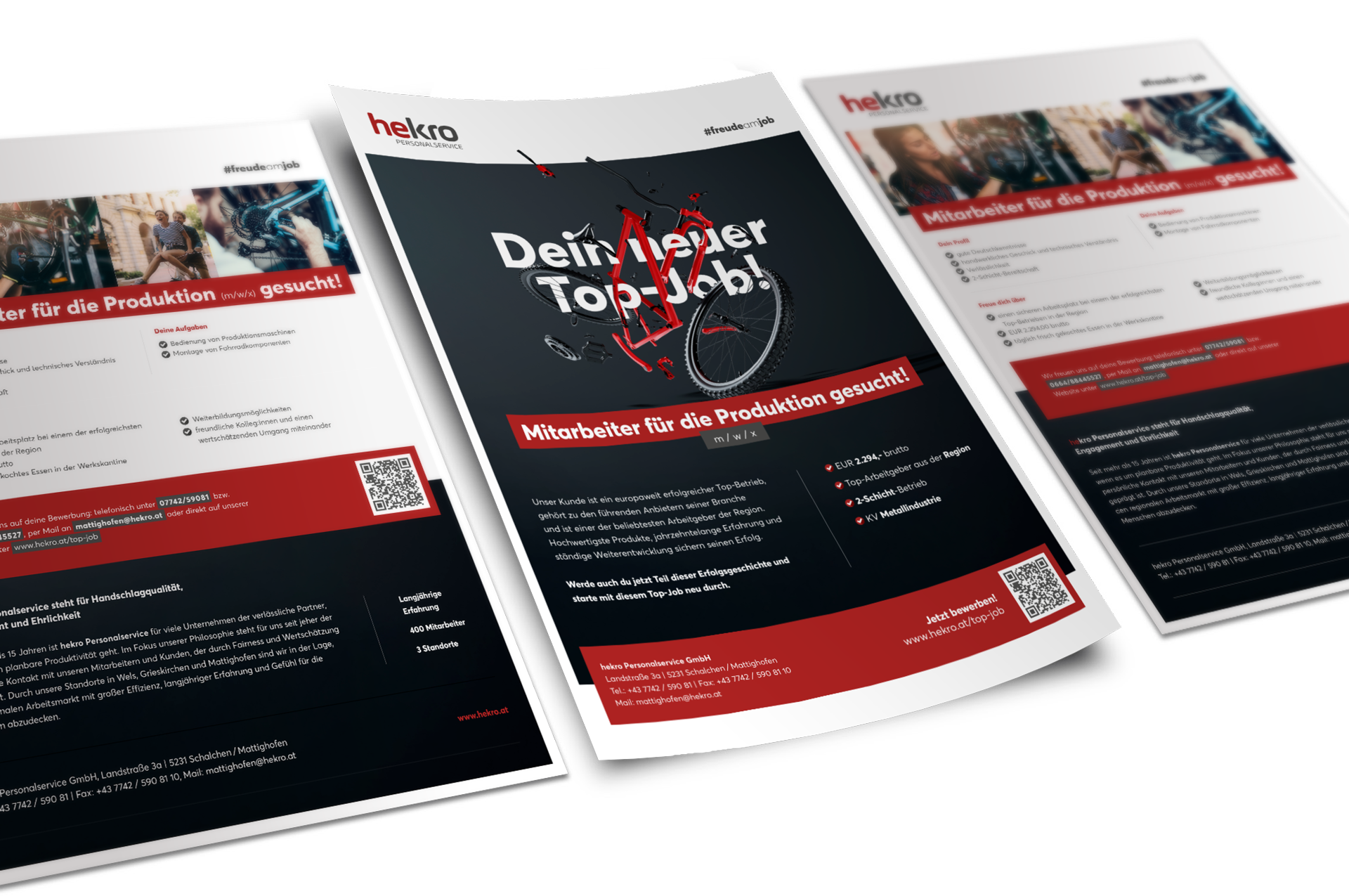 hekro – Crossmedia Recruiting Kampagne | MOREMEDIA®