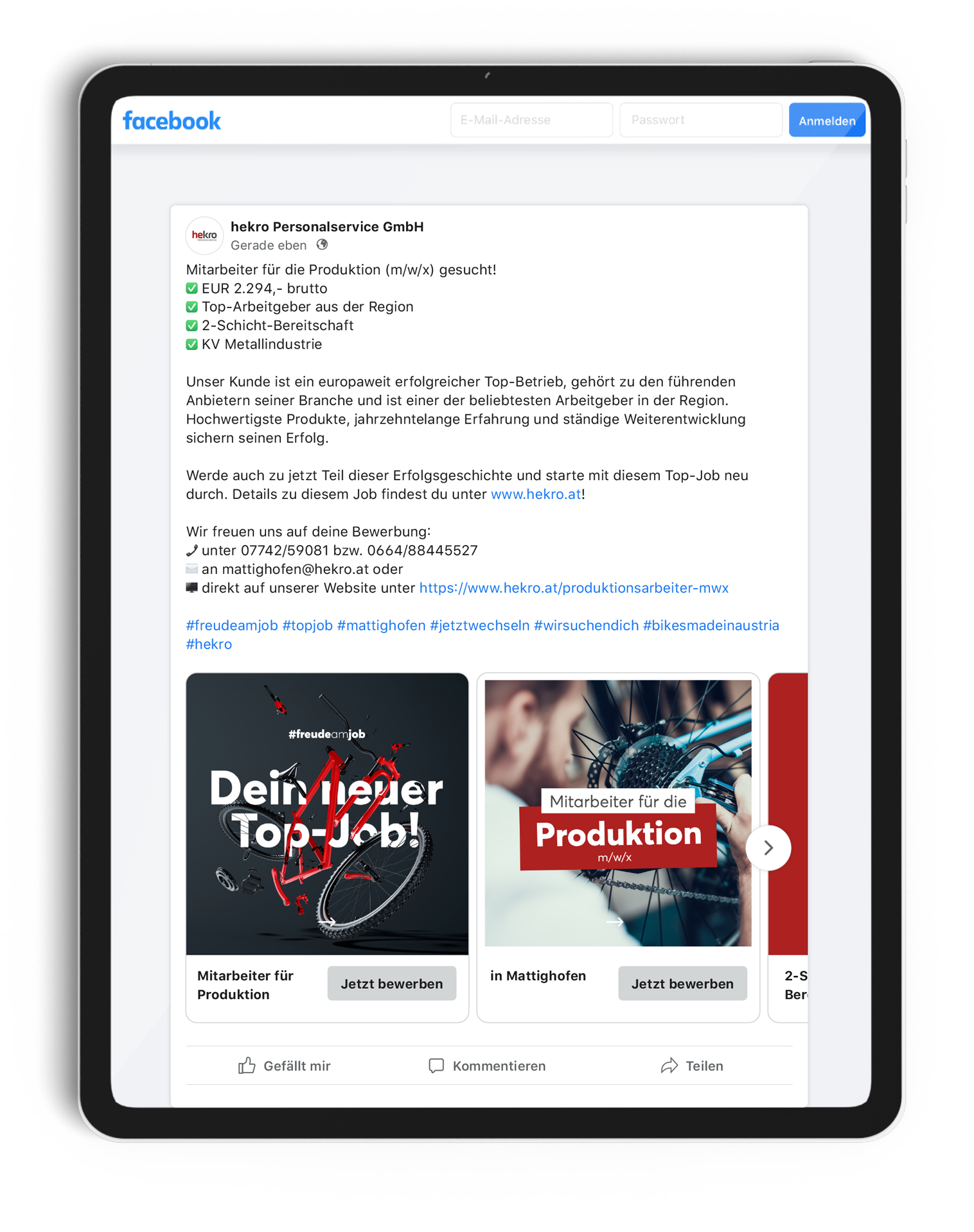 hekro – Crossmedia Recruiting Kampagne | MOREMEDIA®