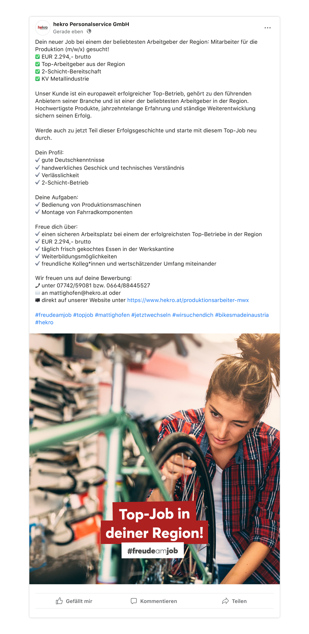 hekro – Crossmedia Recruiting Kampagne | MOREMEDIA®