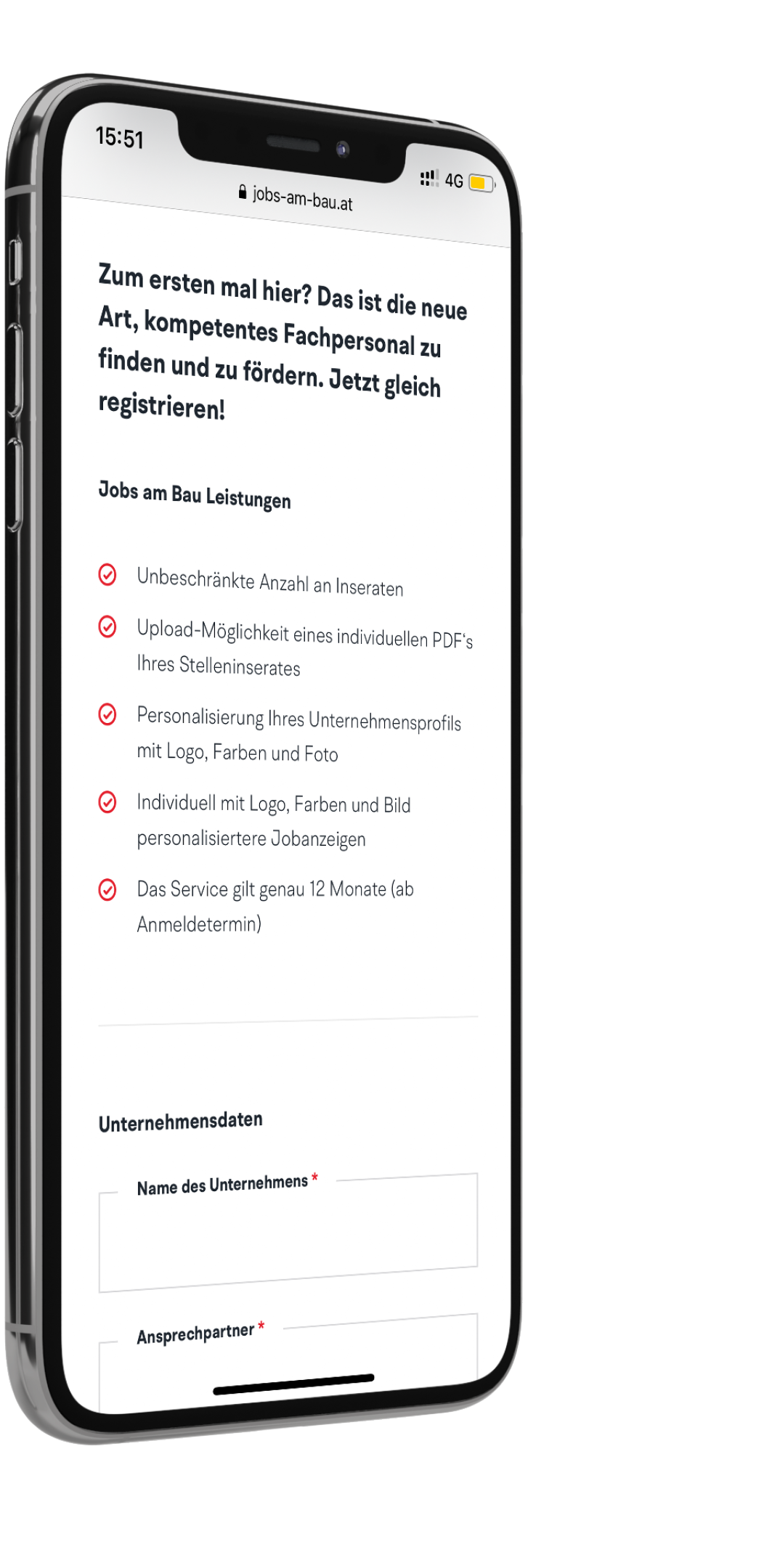 Jobs am Bau – Das neue Bau-Jobportal Österreichs | MOREMEDIA®