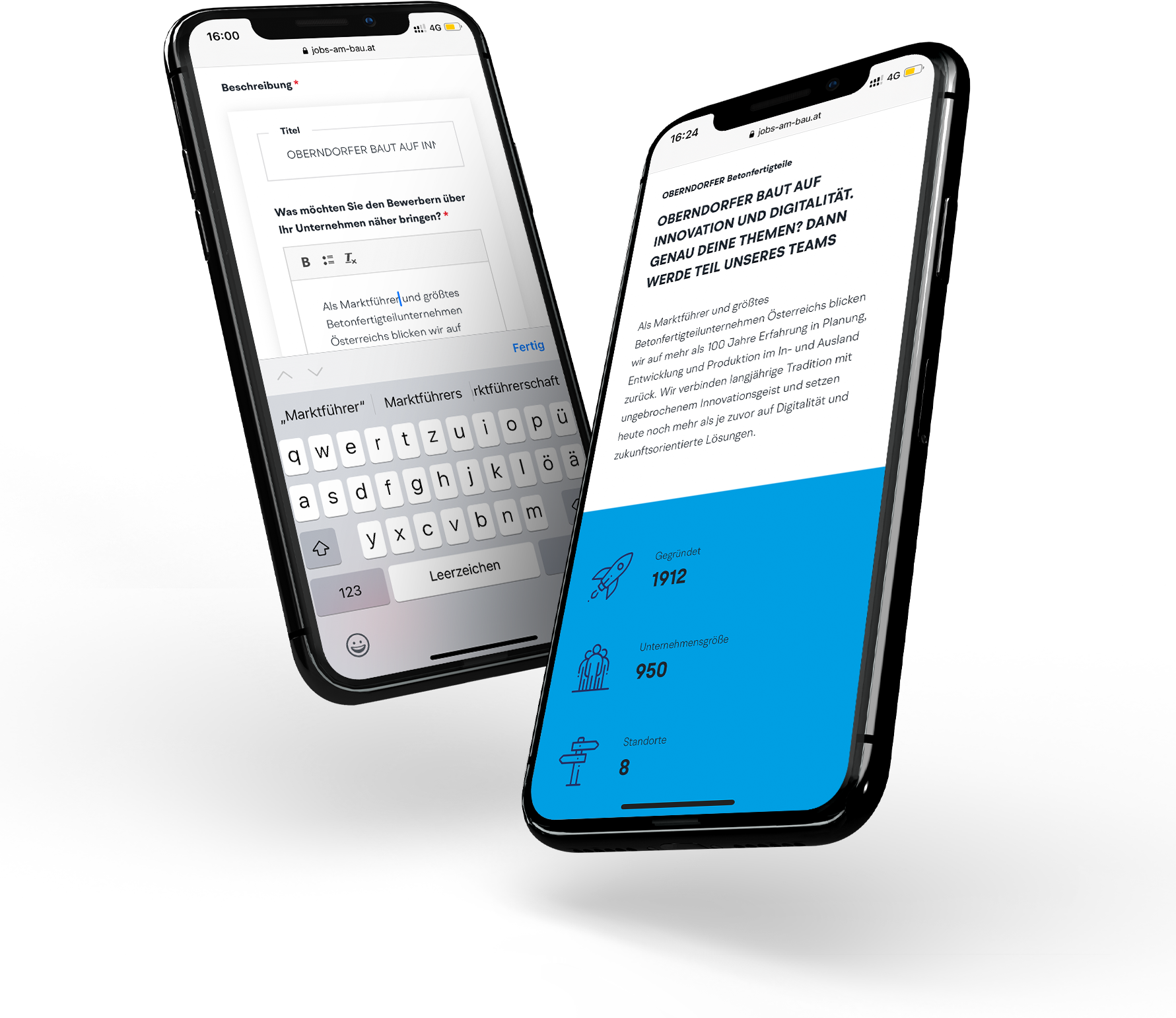 Jobs am Bau – Das neue Bau-Jobportal Österreichs | MOREMEDIA®