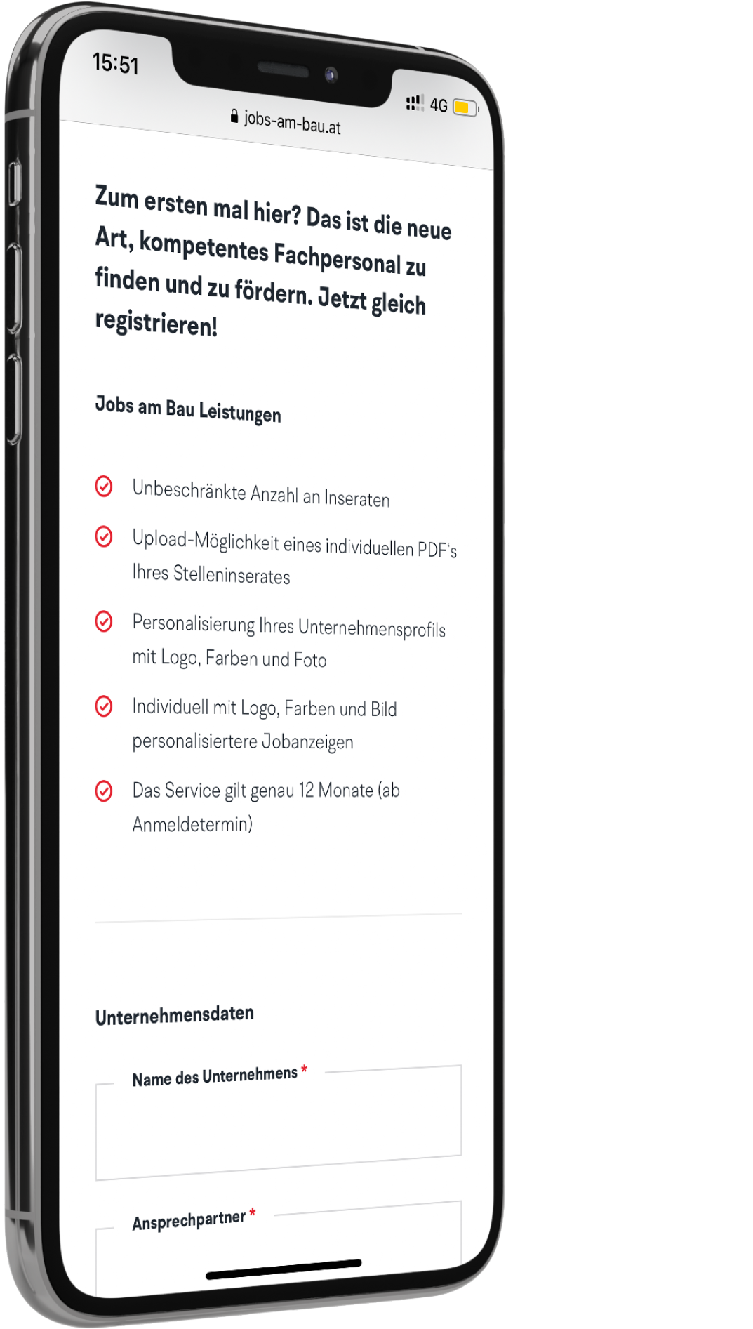 Jobs am Bau – Das neue Bau-Jobportal Österreichs | MOREMEDIA®