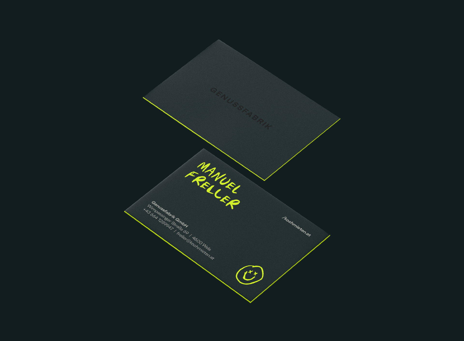 Genussfabrik – Corporate Design Refresh und Website | MOREMEDIA®
