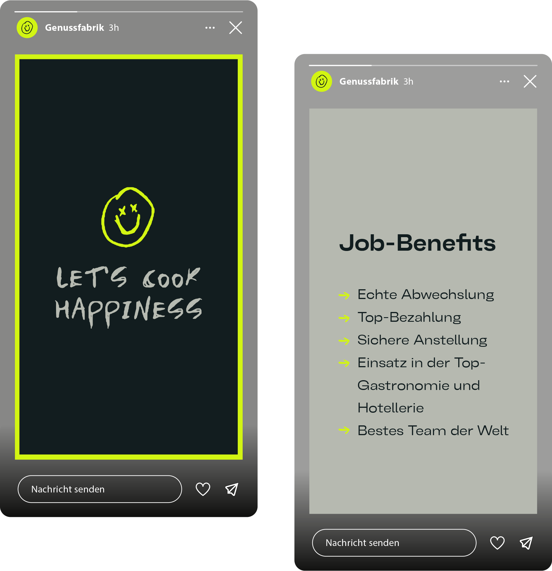 Genussfabrik – Corporate Design Refresh und Website | MOREMEDIA®