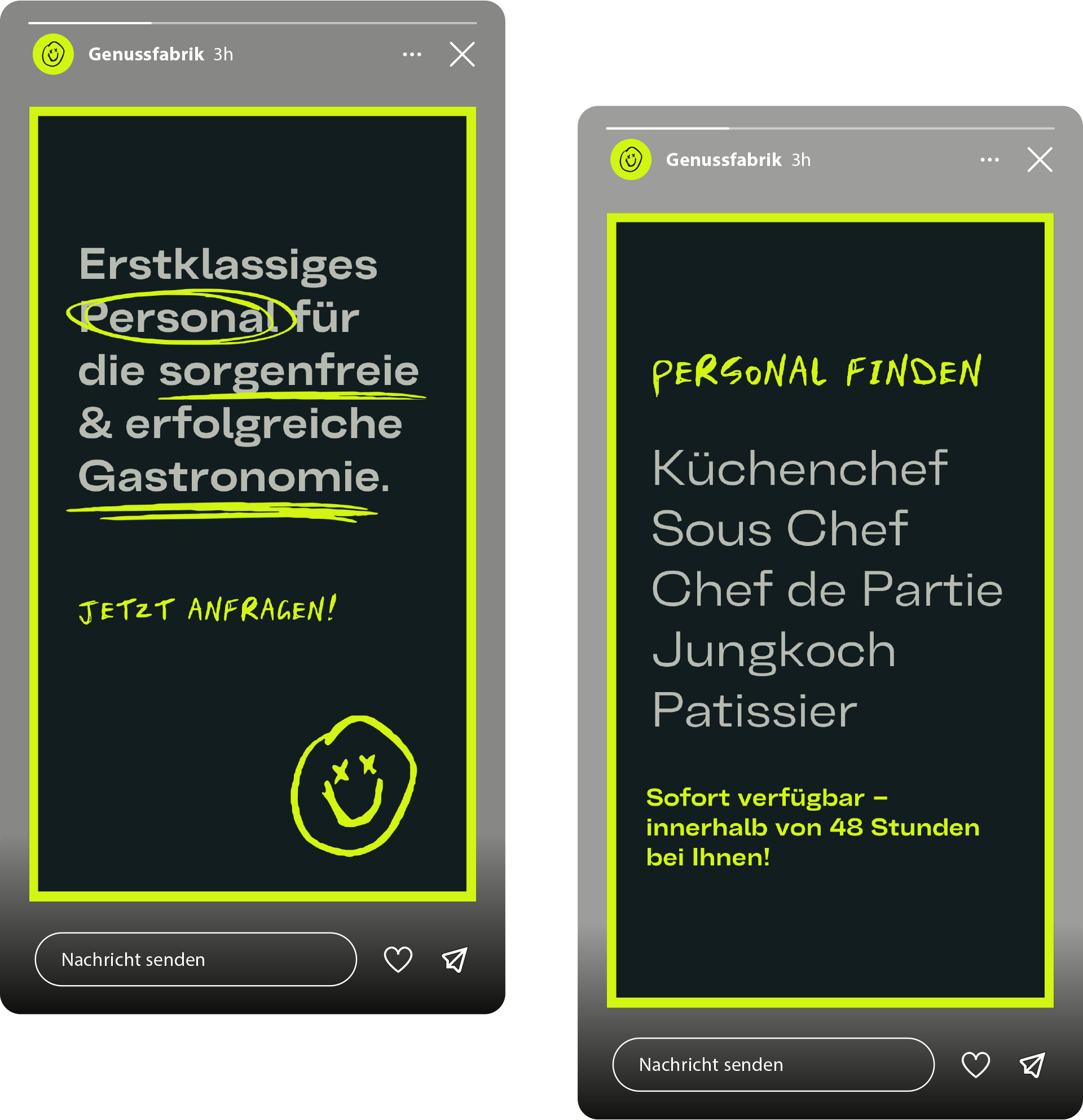 Genussfabrik – Corporate Design Refresh und Website | MOREMEDIA®