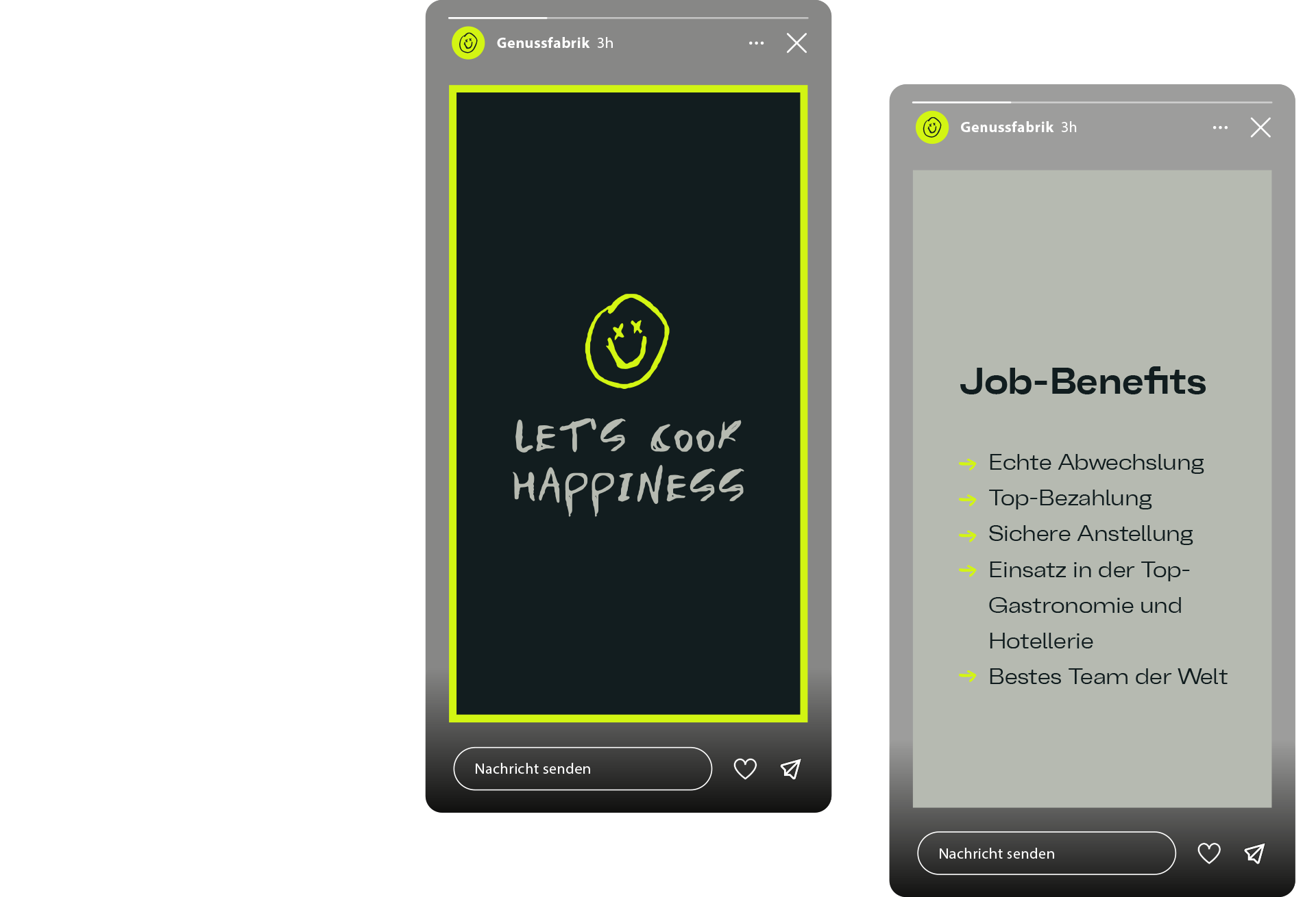 Genussfabrik – Corporate Design Refresh und Website | MOREMEDIA®