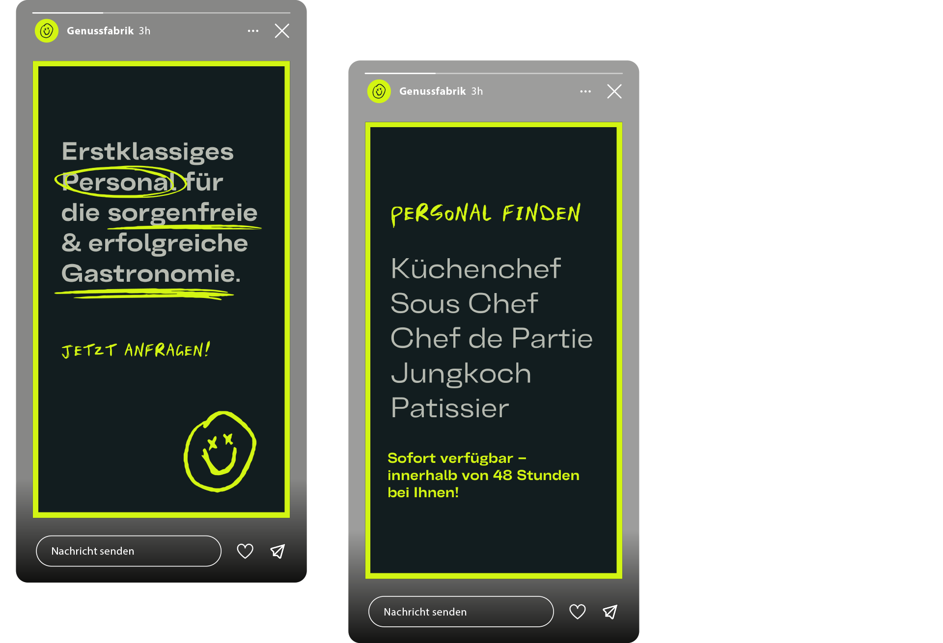 Genussfabrik – Corporate Design Refresh und Website | MOREMEDIA®