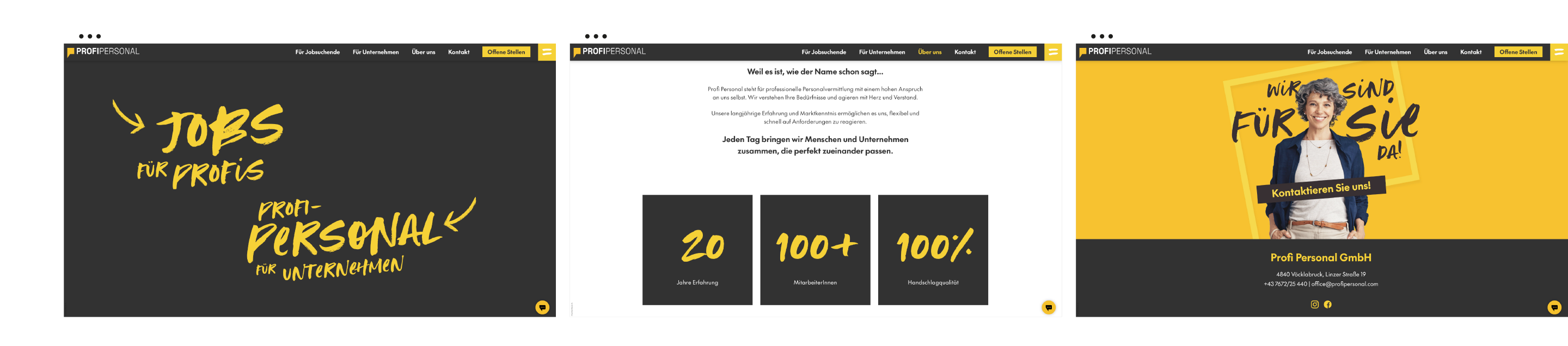 moremedia werbeagentur linz profi personal screen 1