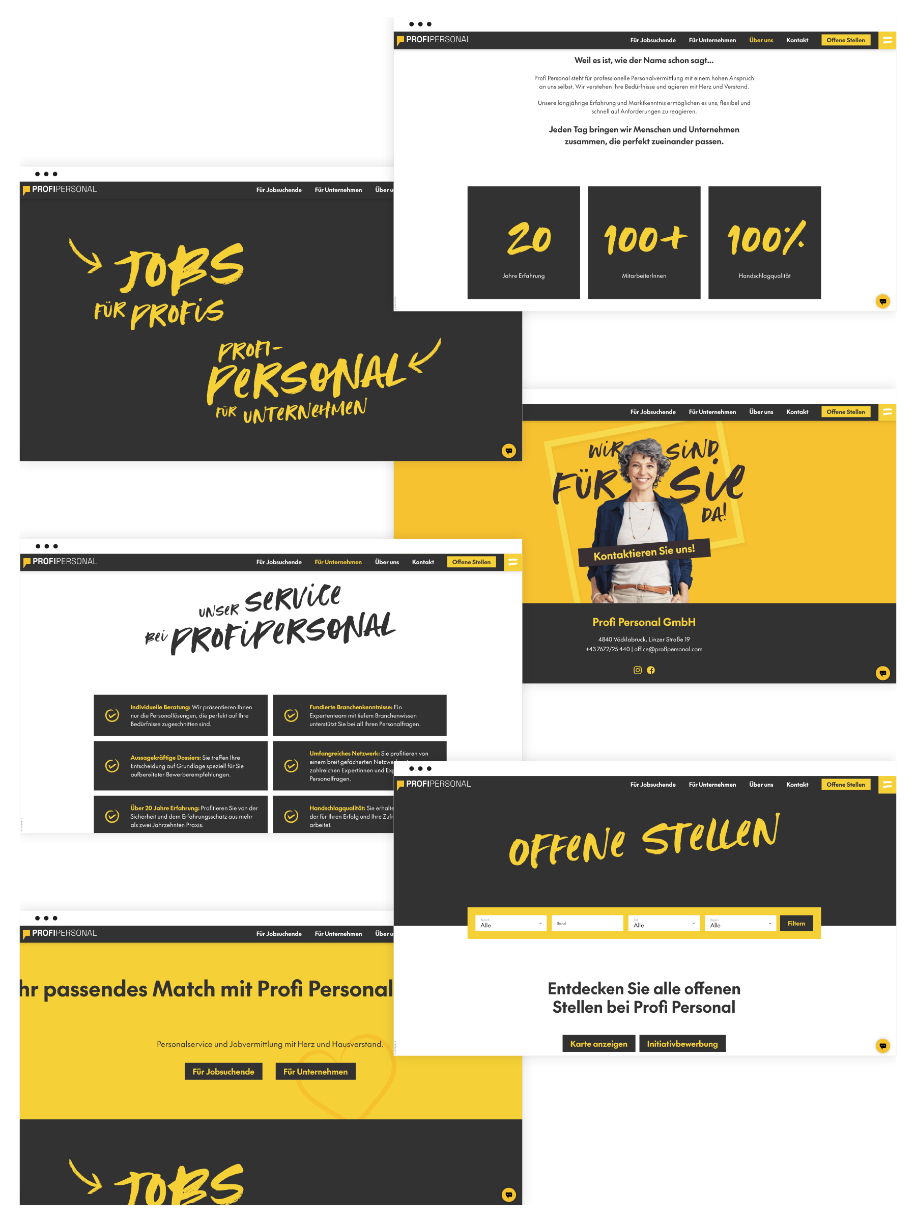 moremedia werbeagentur linz profi personal screens mobil