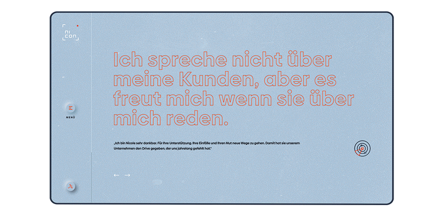 NICON – Webdesign und Webentwicklung für Markenexpertin Nicole Hinum | MOREMEDIA®