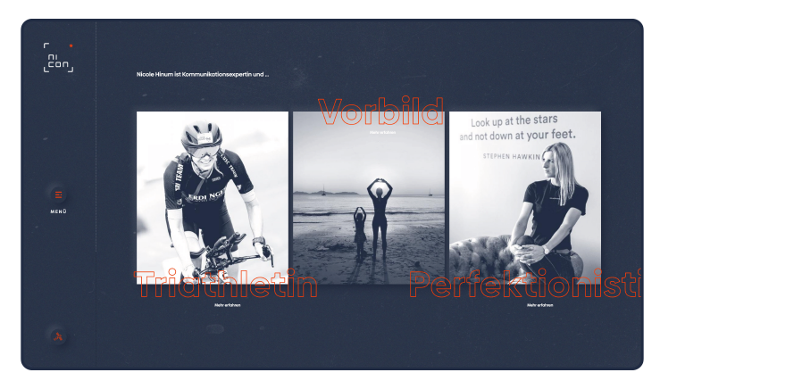 NICON – Webdesign und Webentwicklung für Markenexpertin Nicole Hinum | MOREMEDIA®