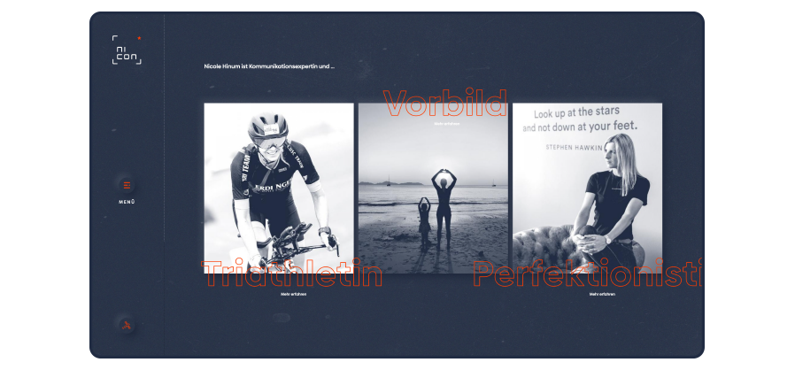 NICON – Webdesign und Webentwicklung für Markenexpertin Nicole Hinum | MOREMEDIA®