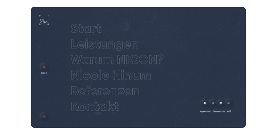NICON – Webdesign und Webentwicklung für Markenexpertin Nicole Hinum | MOREMEDIA®