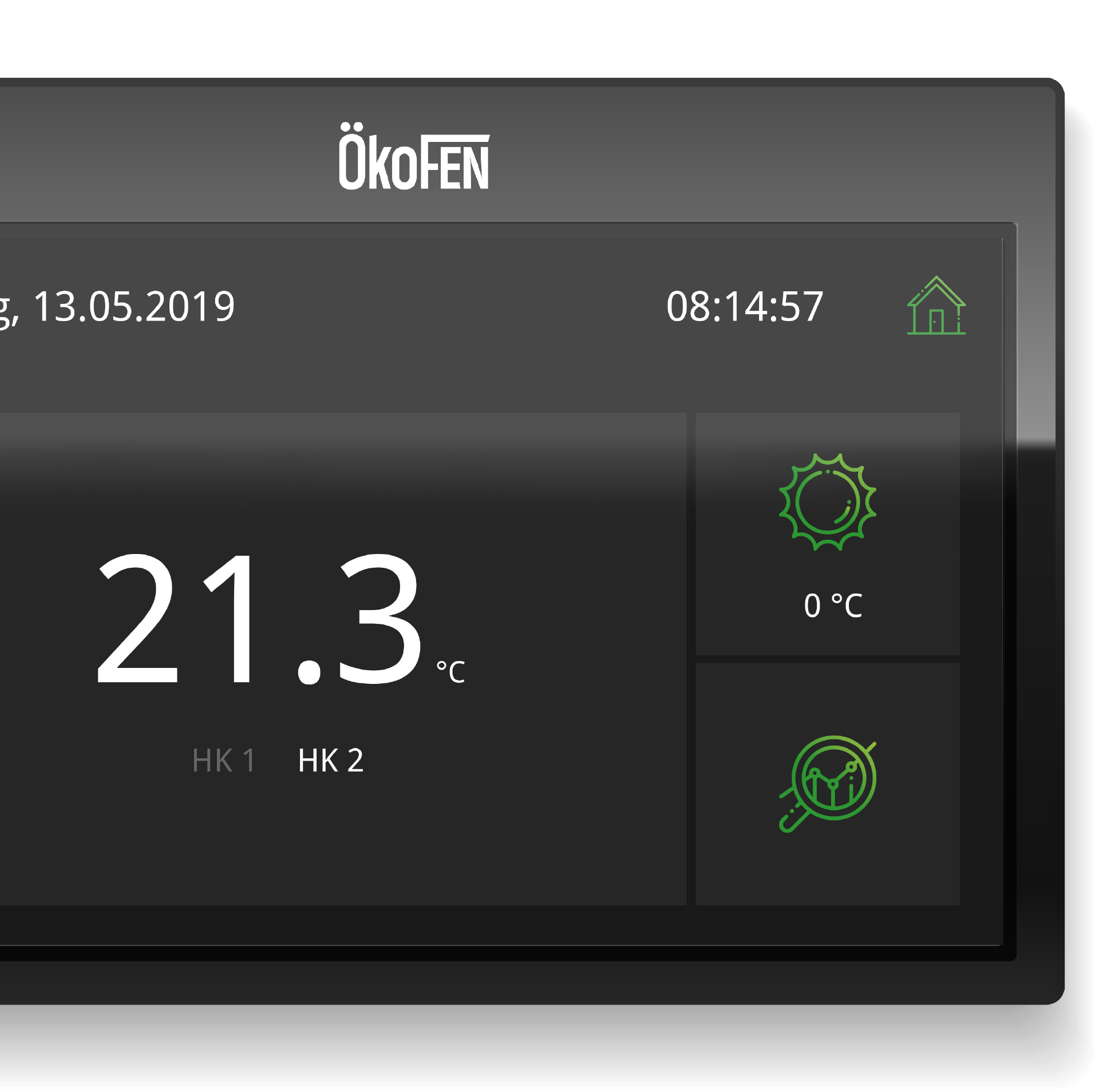UI/UX für ÖkoFEN Touchpanels