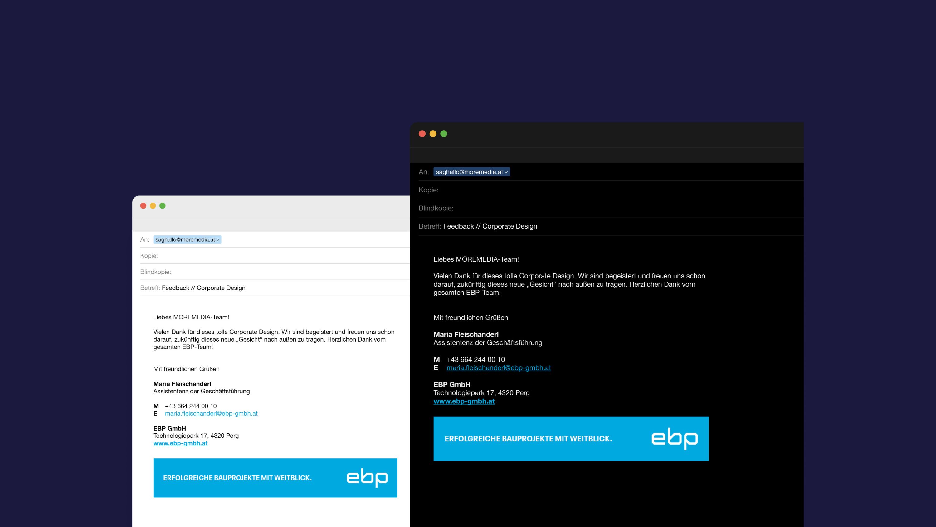 ebp email banner