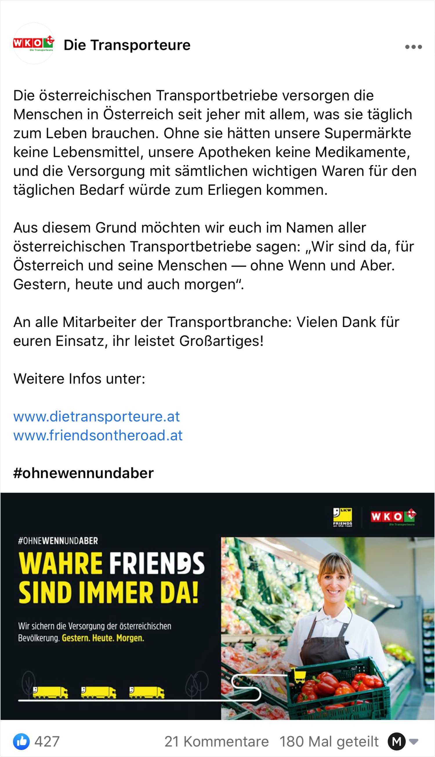Social Media Kampagne Friends on the Road für die Wirtschaftskammer Österreich